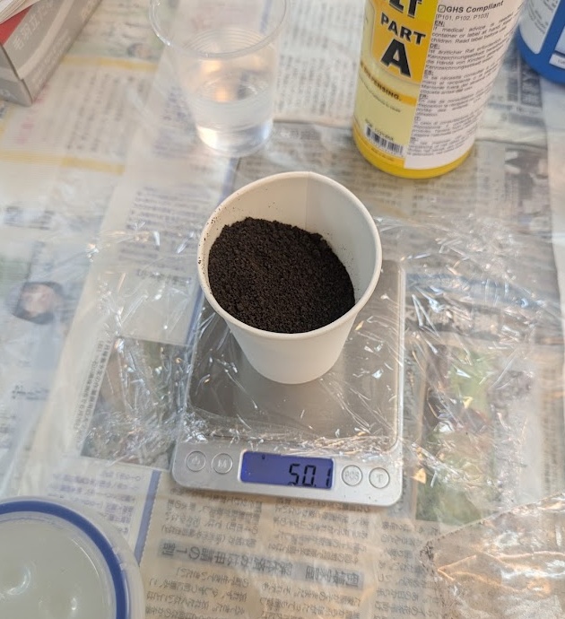 Measuring ingredients out as per the recipes on Materiom - very important to measure by weight even though that's not how North Americans do our baking for some reason