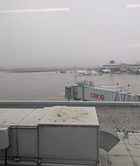Being welcomed in Toronto by rain, snow and still freezing temperatures. I already miss Peru...