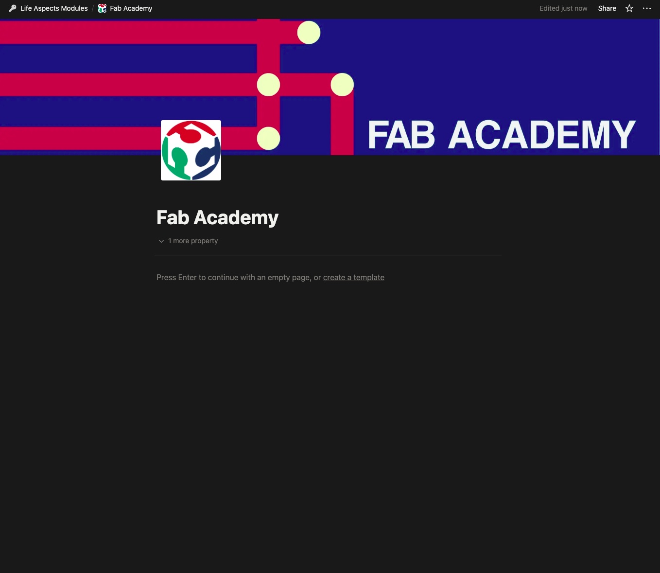 Notion initial setup