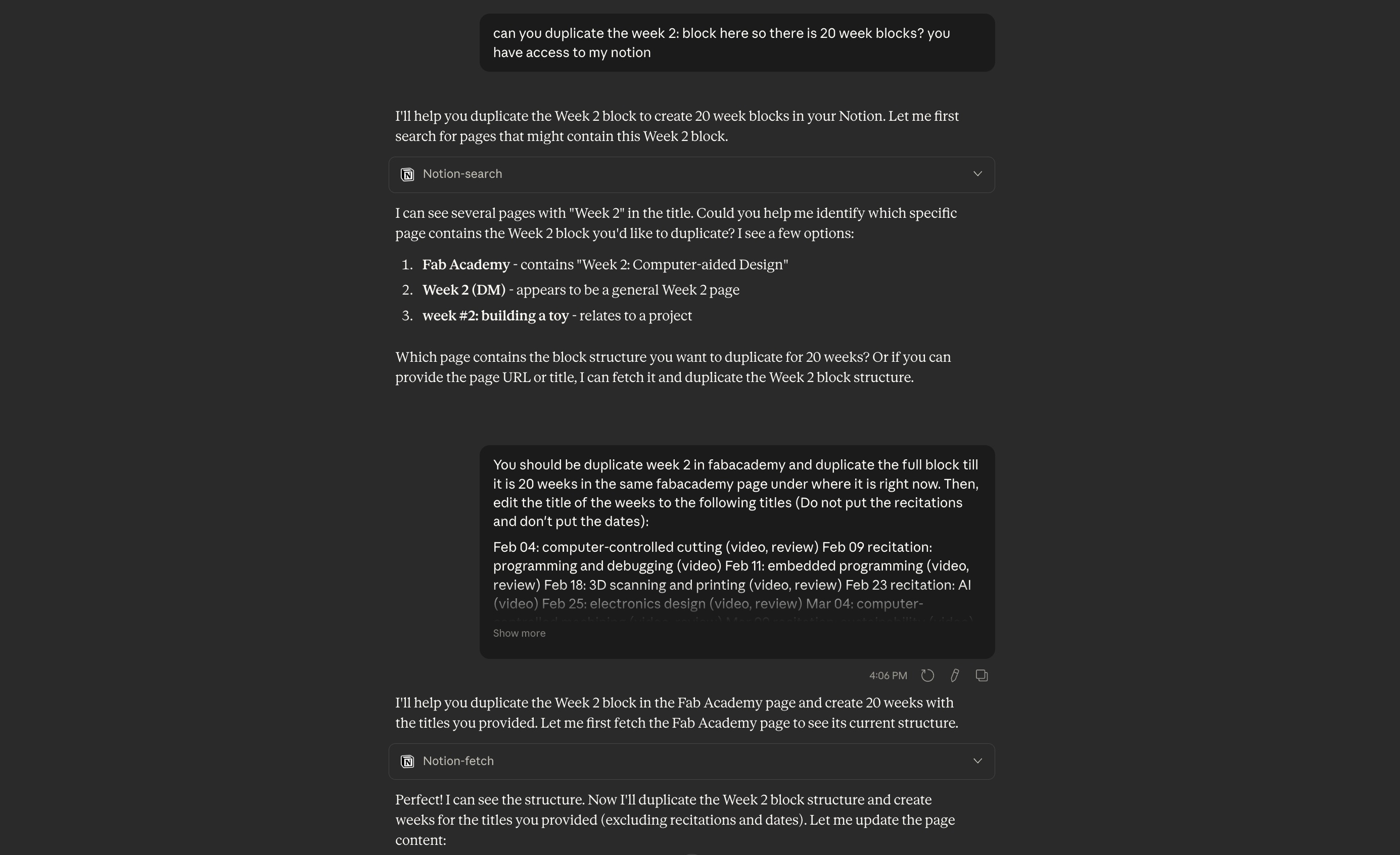 Claude Notion integration