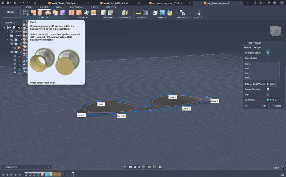 Step 7: Patch tool applied