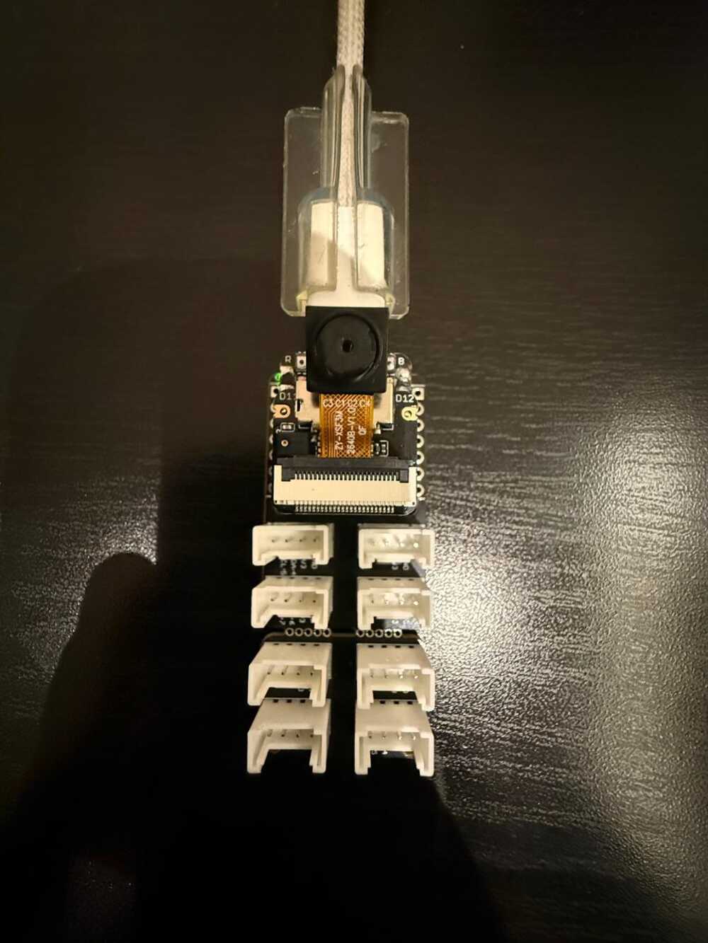 Camera module attached to XIAO ESP32-S3