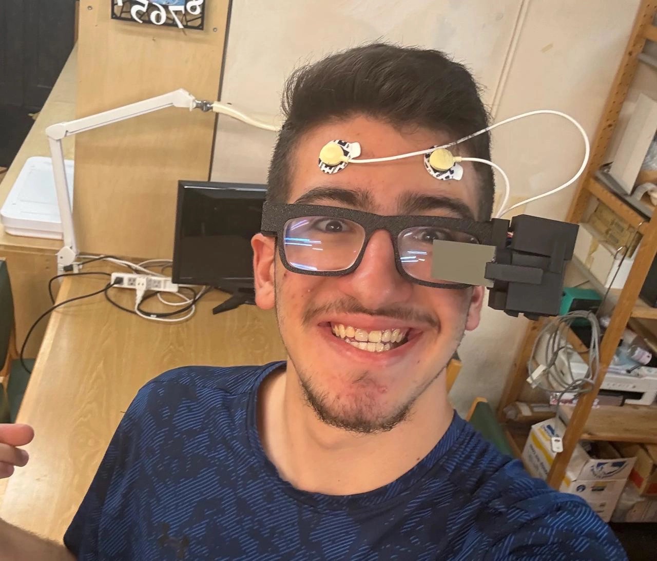 Finished NeuroAR glasses prototype