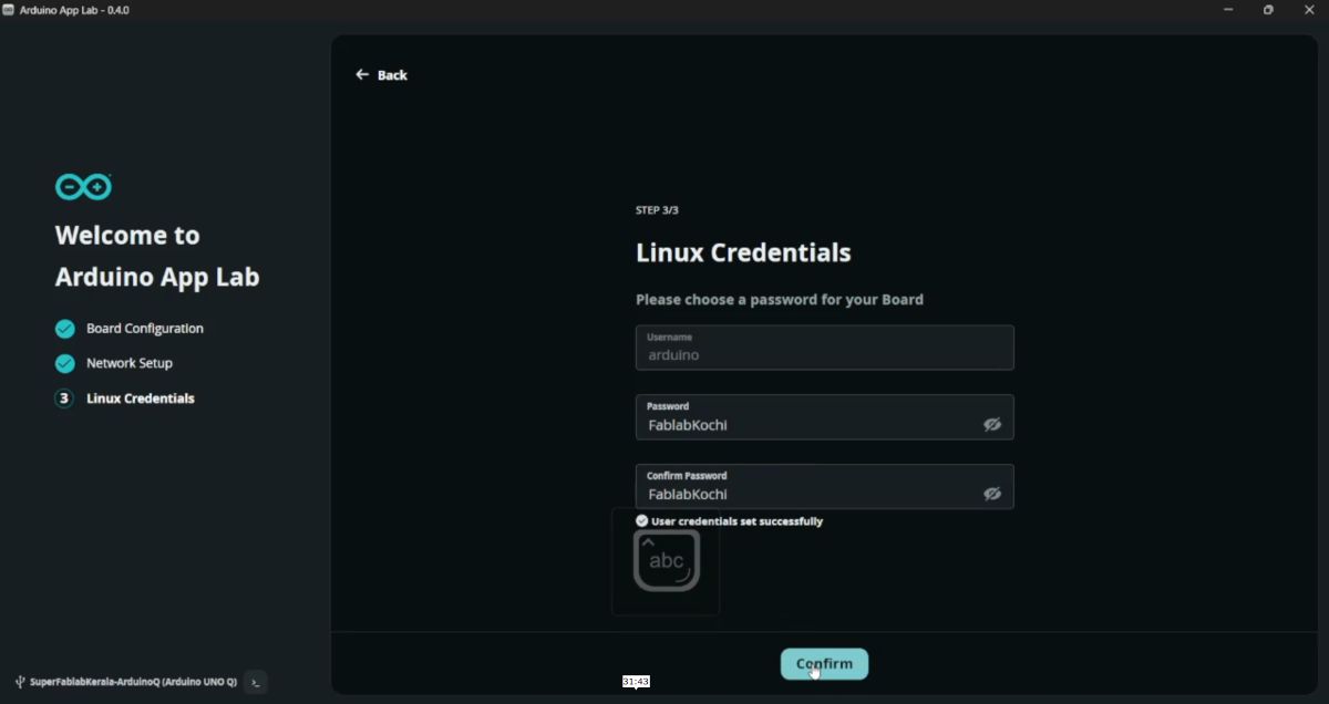 Linux Credentials Setup