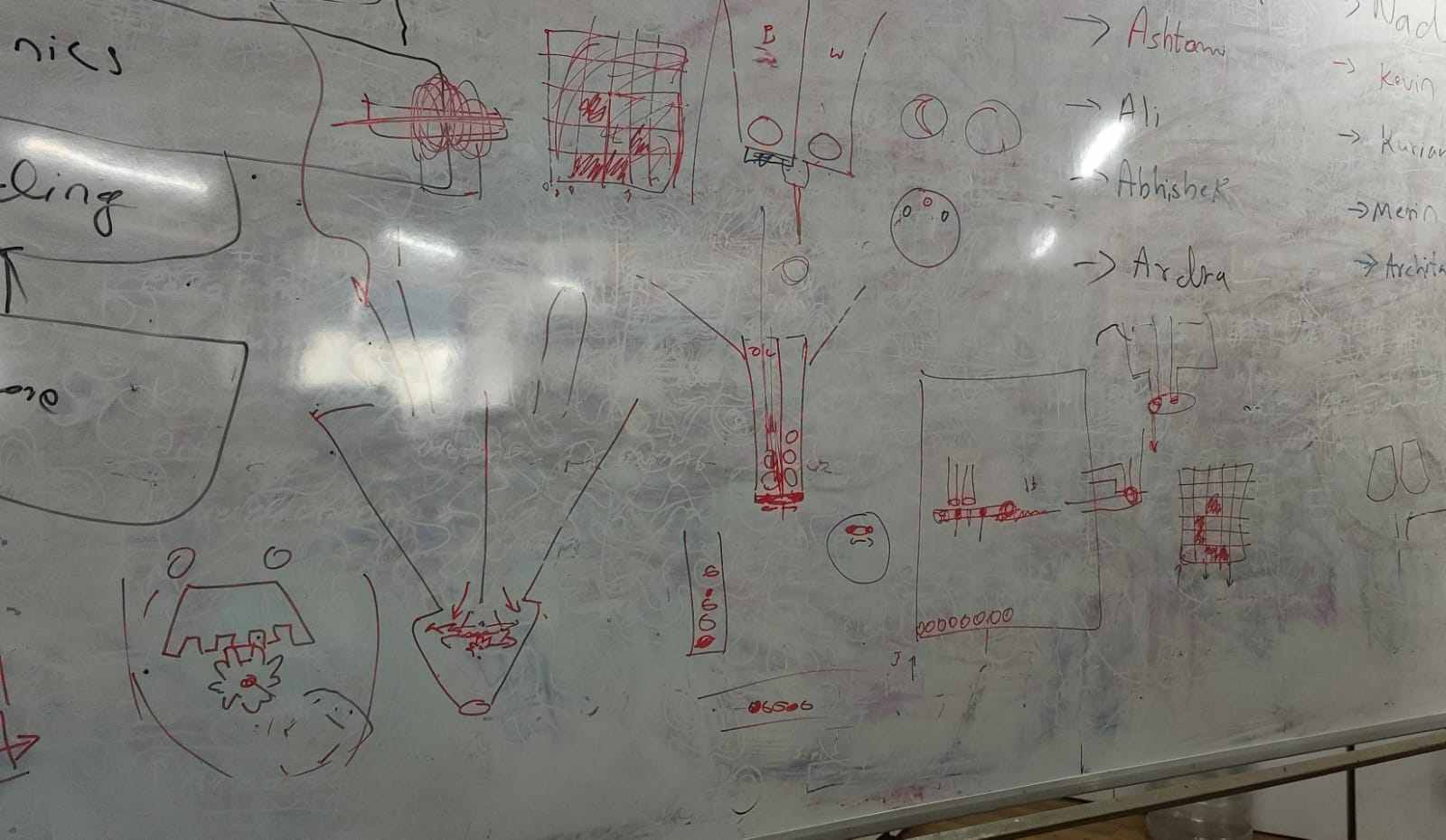 Concept sketch of Pixel Art Machine