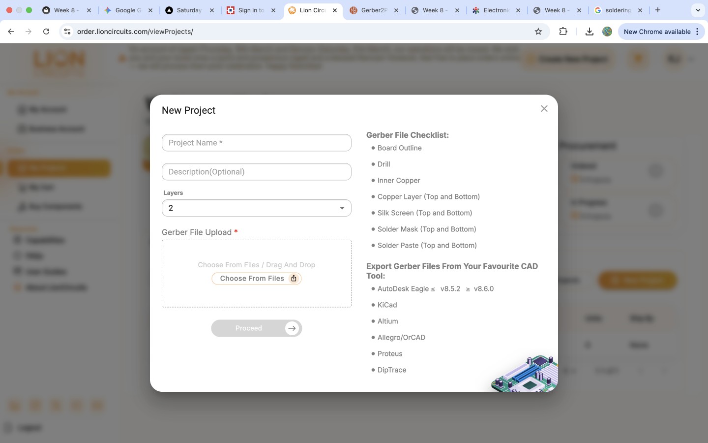 add the project details