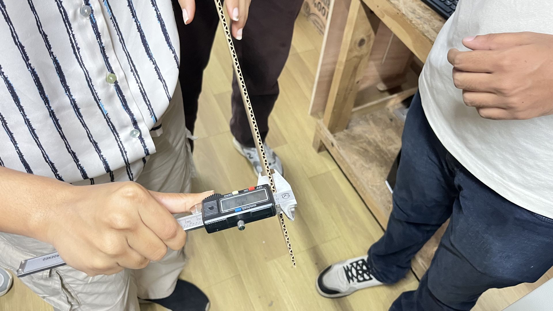 cardboard measurmnet