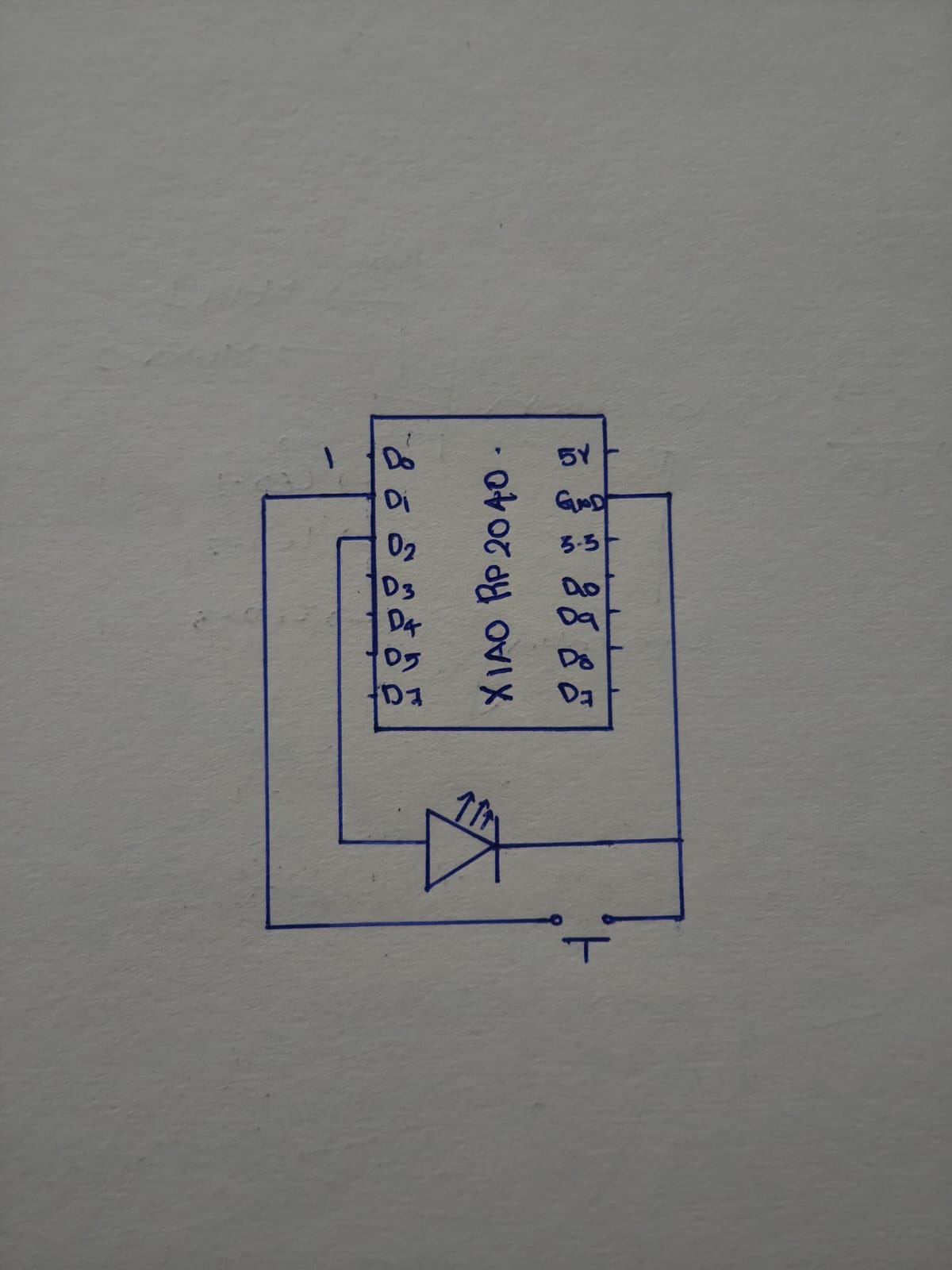Push Button Circuit Diagram