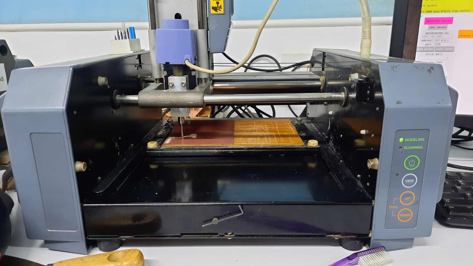 Roland Modela milling machine used for PCB milling