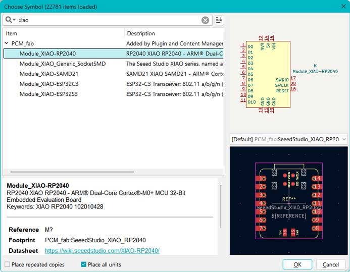 FAB Module_XIAO-RP2040