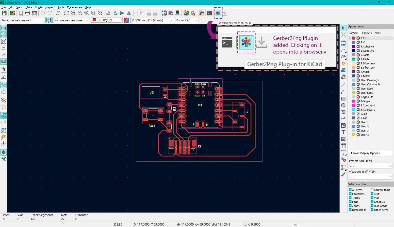 If you click it it opens into its webpage and asks for “Access to other apps and services on this device”. click “Allow”