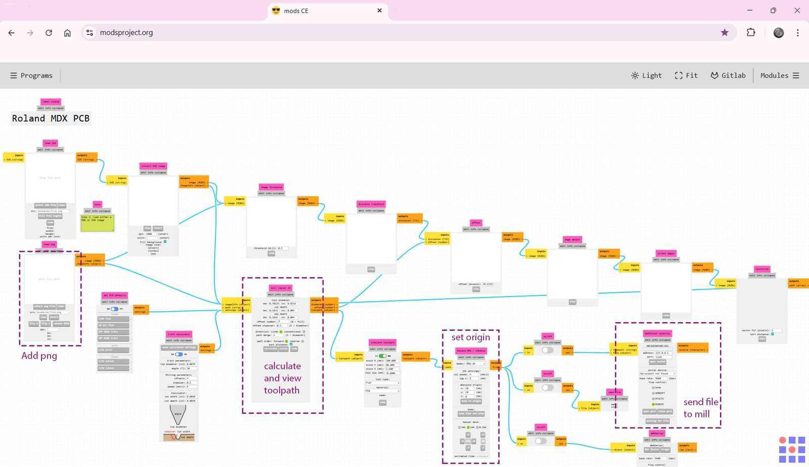 Upload the PNG file into the Mods interface