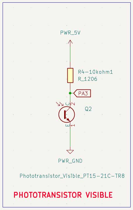 added a capacitor to the microcontroller.