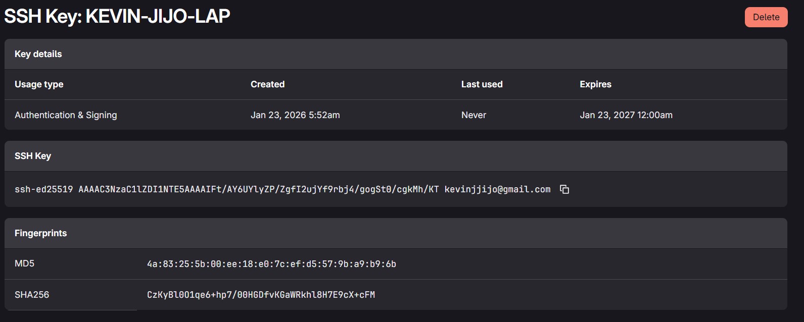 steps to add ssh key to GitLab