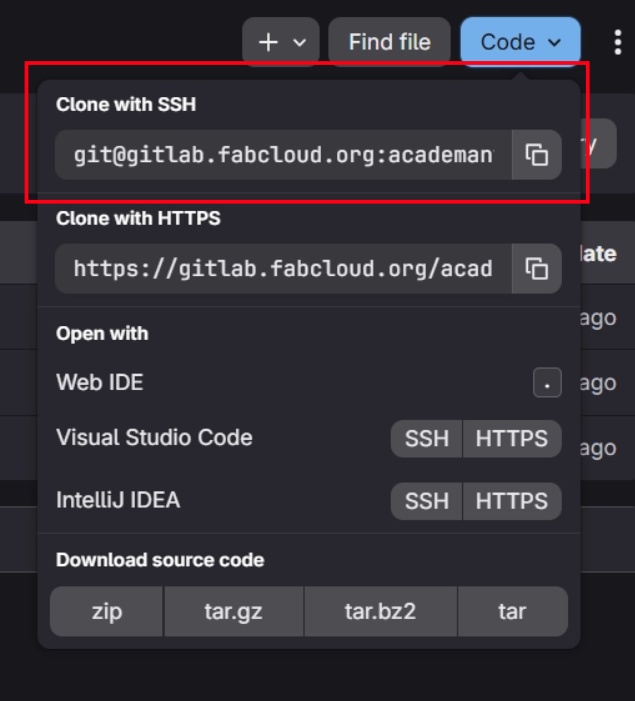 Key has been added to GitLab