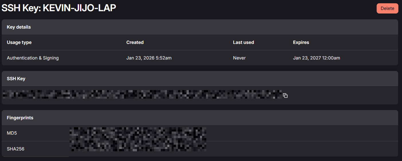 Key has been added to Gitlab
