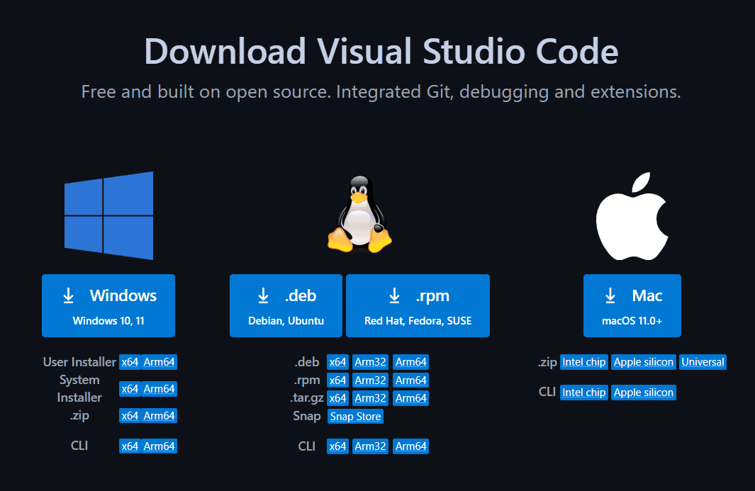 VS Code Installation