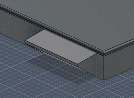 Screen platform extrusion