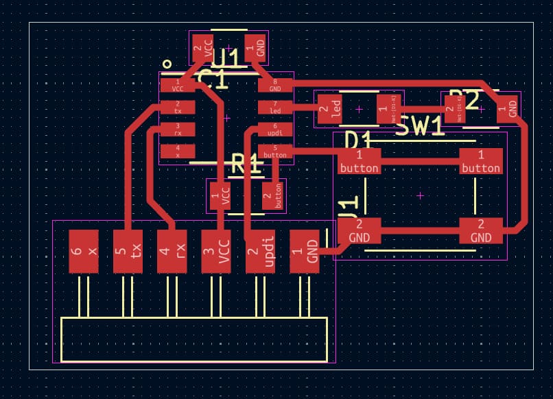 Trace routing 45 degrees