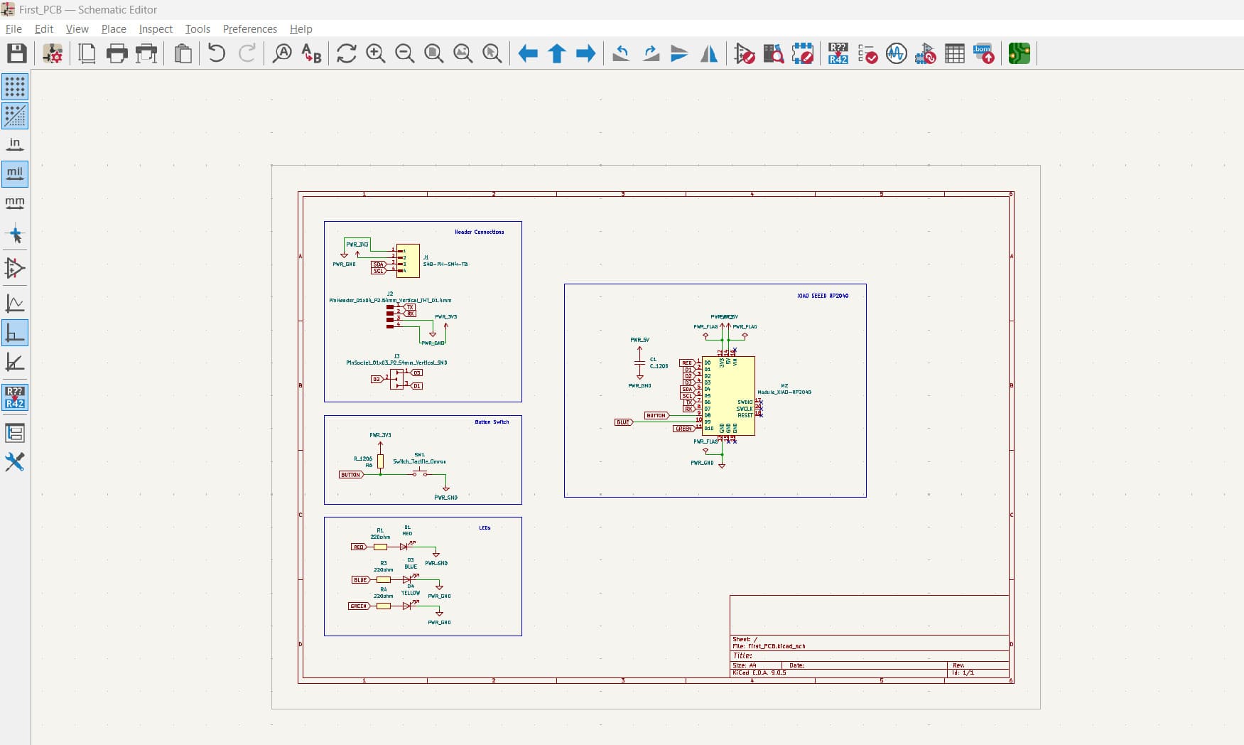 Schematic editor full design