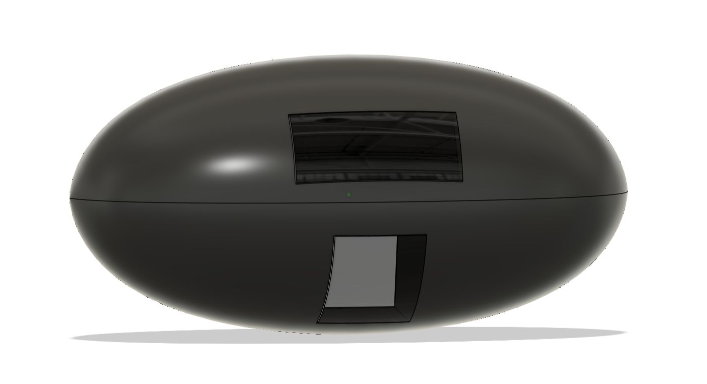 Final 2D design of the pill dispenser in Figma