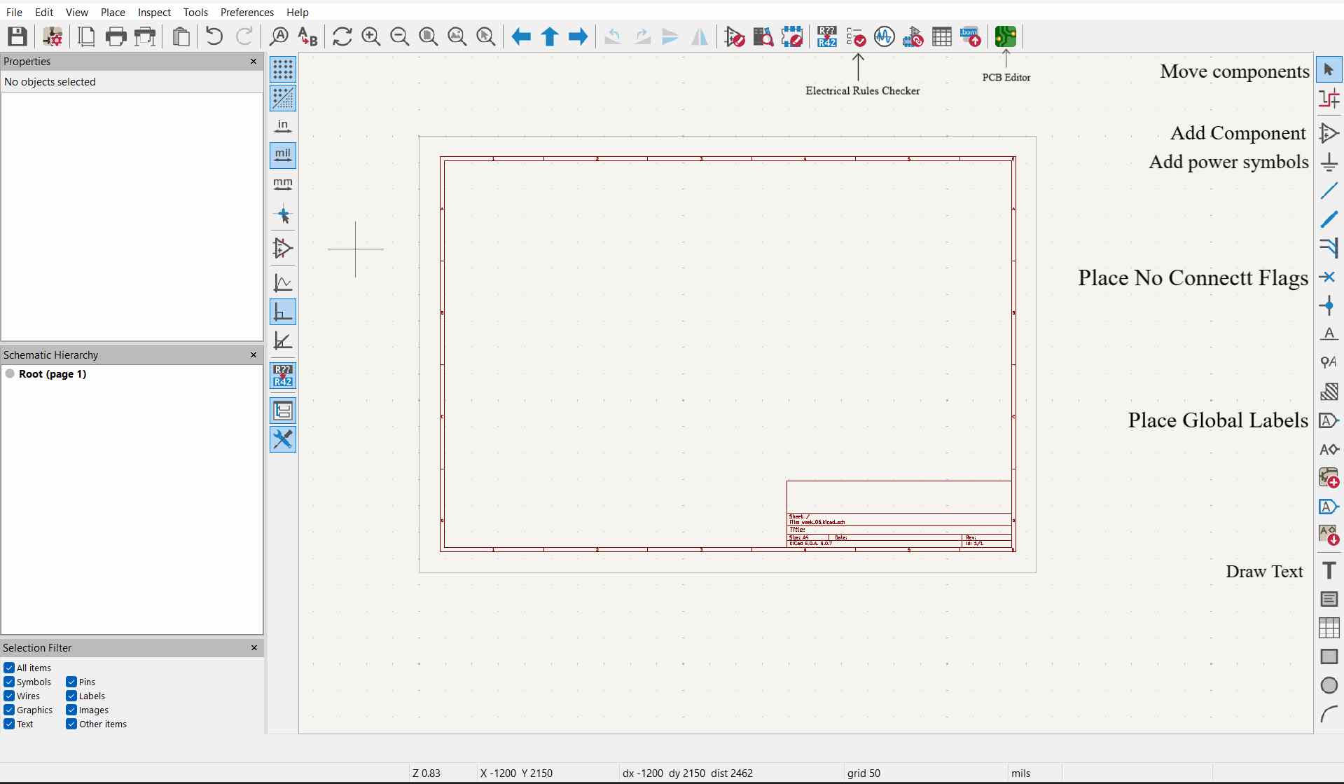 kicad interface
