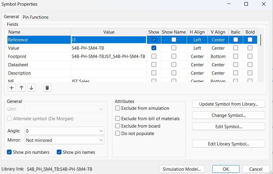 Assigning the correct footprint file path to the component