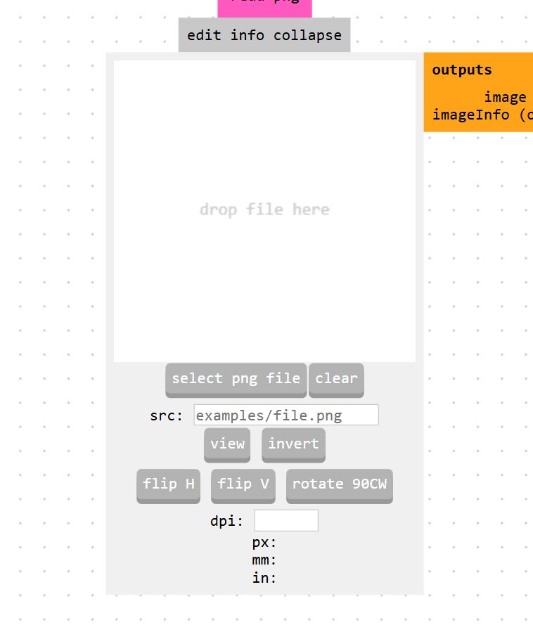 Mods CE node network fully loaded for Roland MDX PCB milling, showing connected processing modules