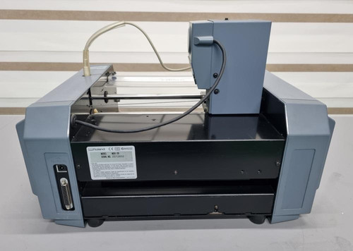 Roland Modela MDX-20 compact desktop CNC milling machine used for PCB fabrication