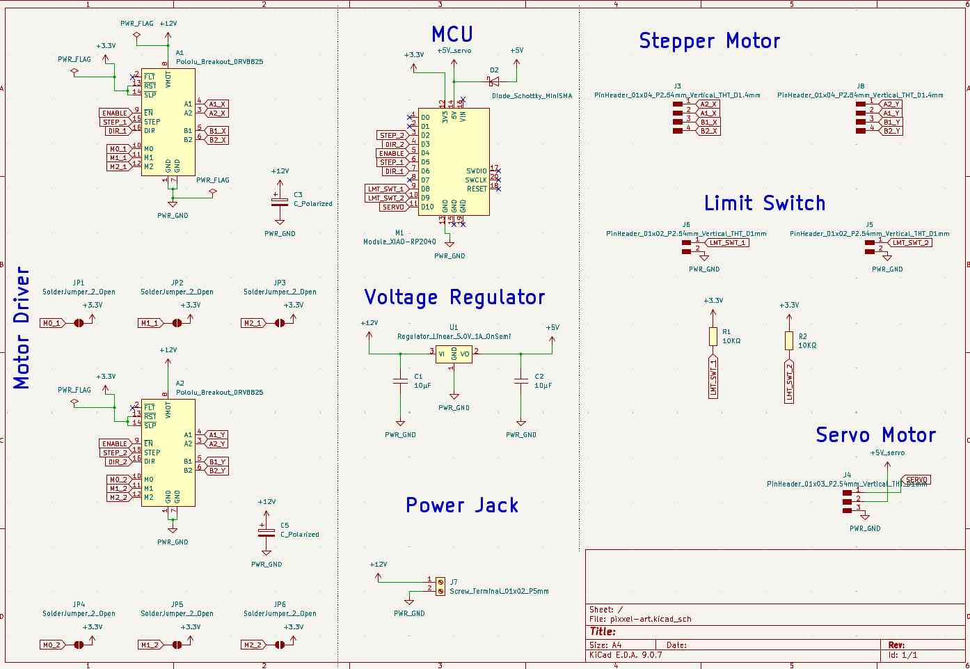 KiCad schematic