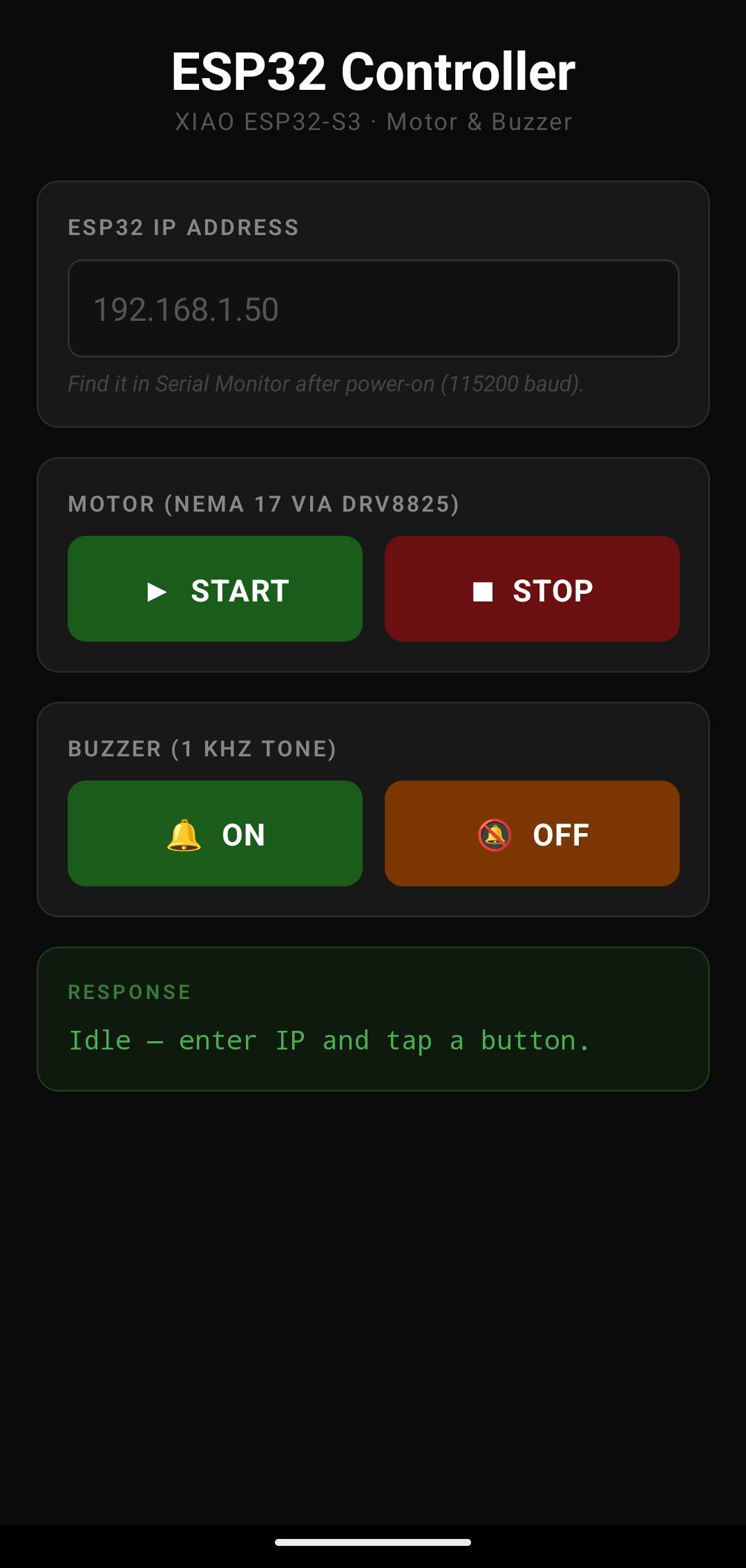 App screenshot
