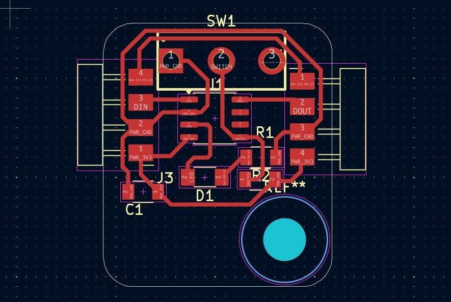 NEOBUTTON board PCB