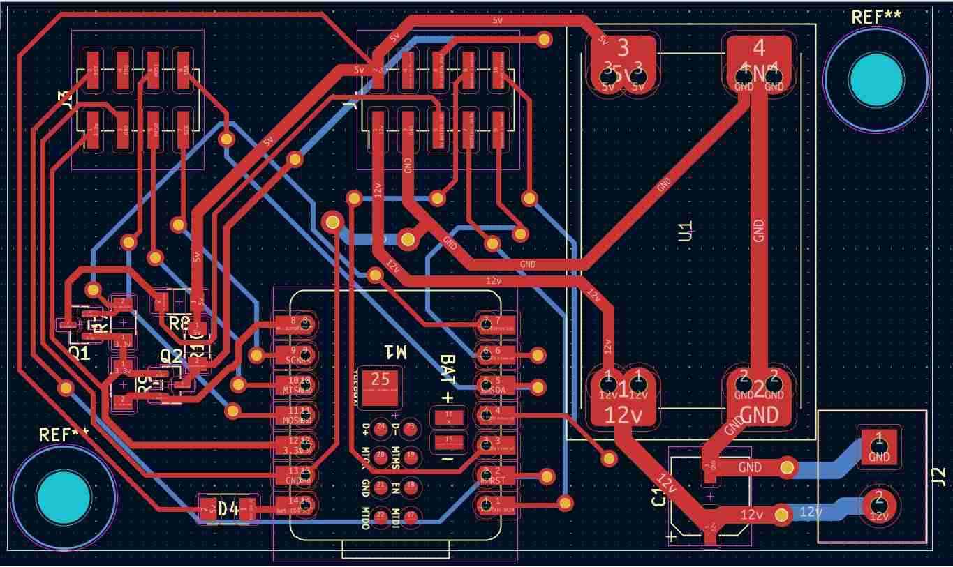 XIAO main board PCB
