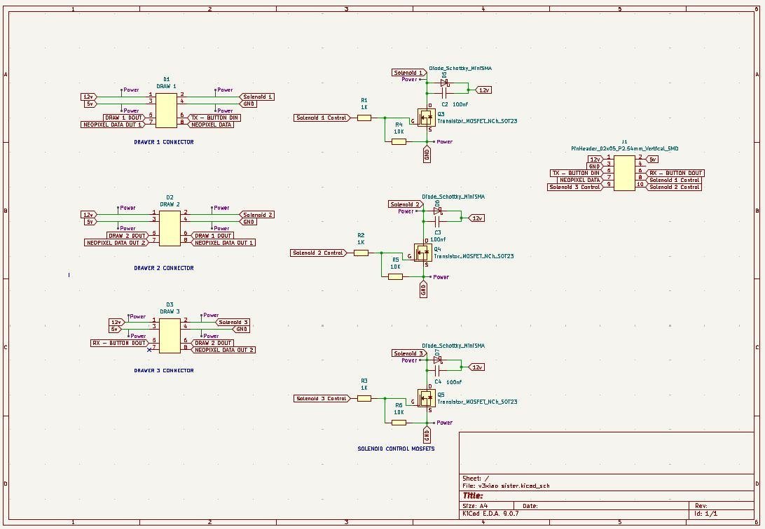 XIAO sister board schematic