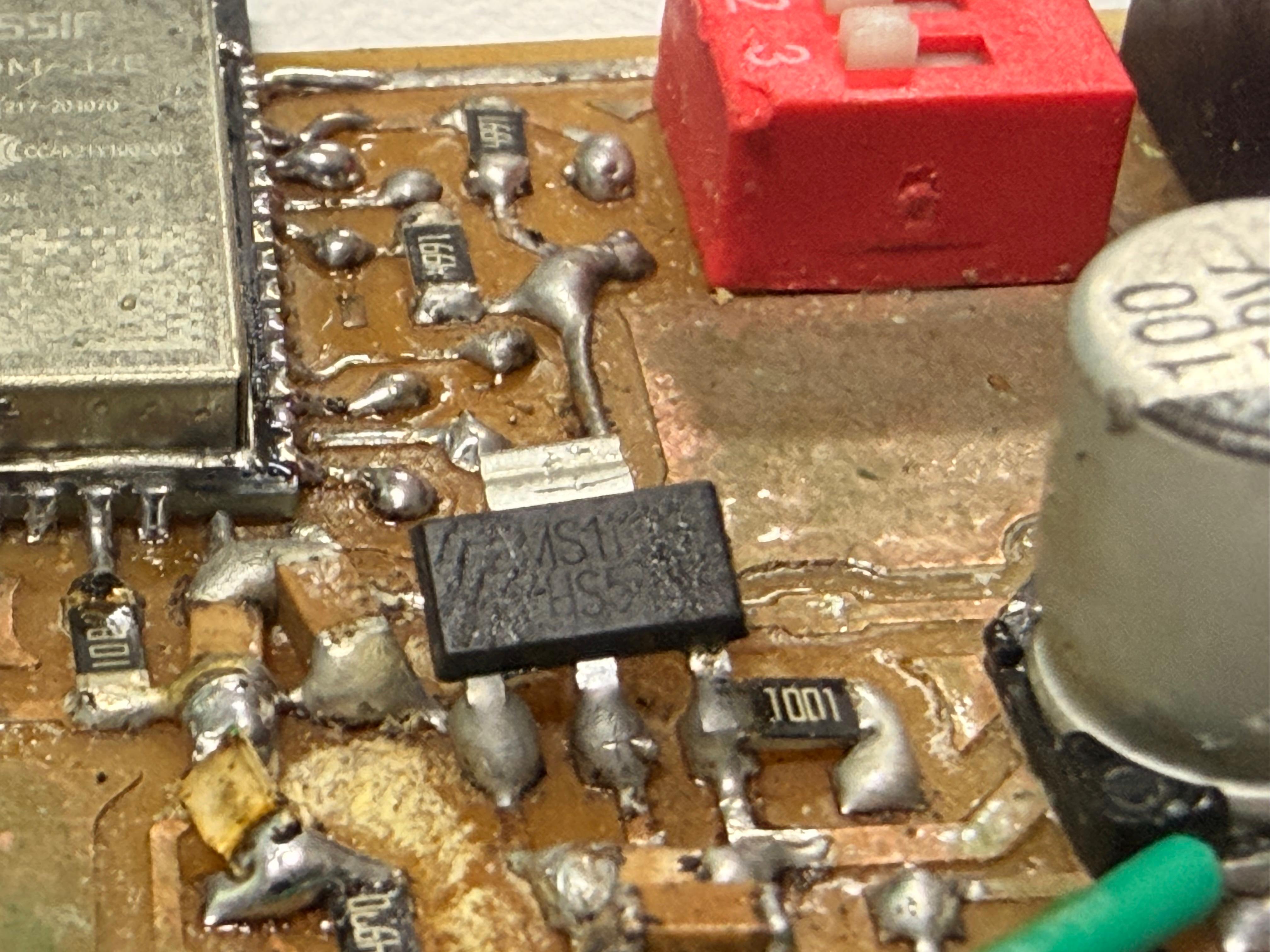 3D view of the board