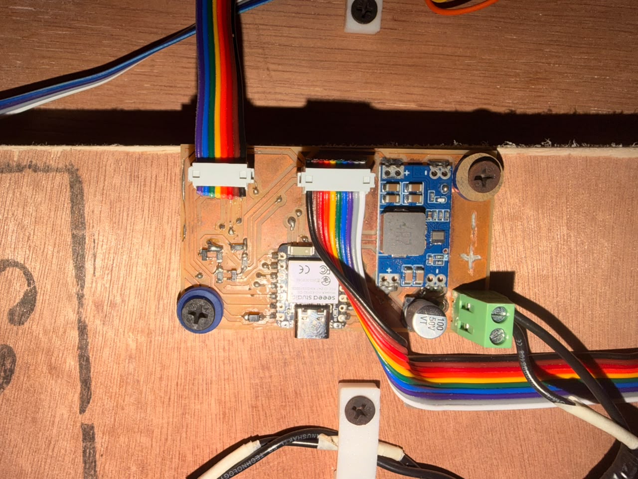 3D view of the board