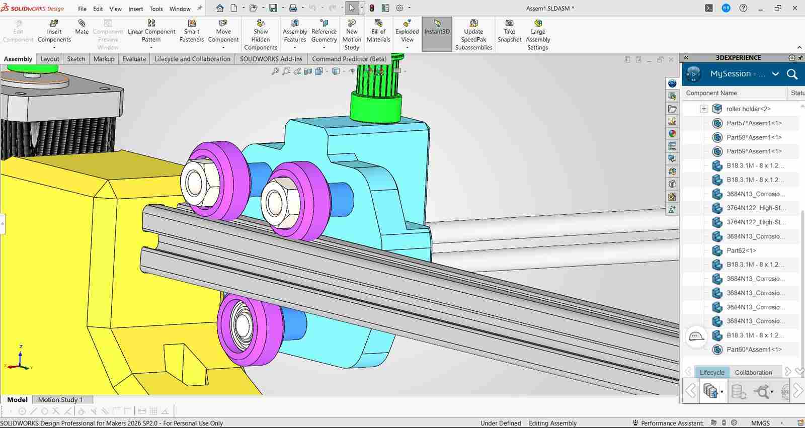 my first gantry design