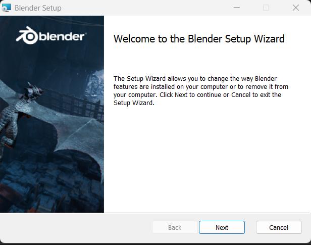 Blender Install