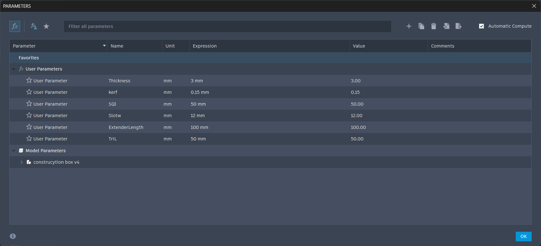 Construction Kit Setup