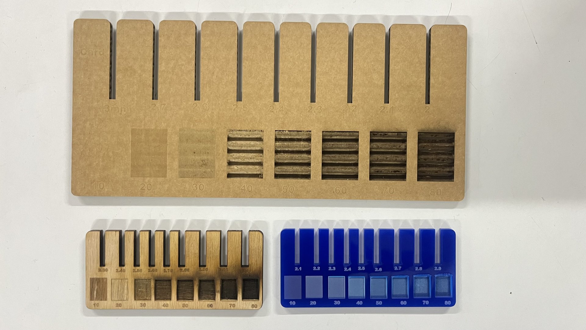 Group press-fit comb test result