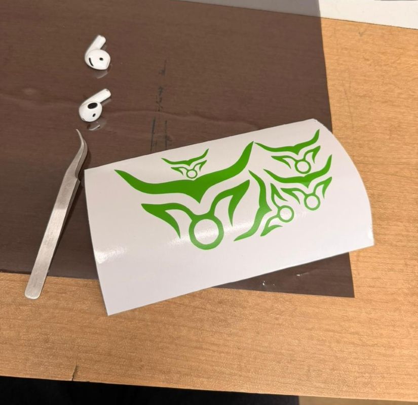 Vinyl Cutting Result