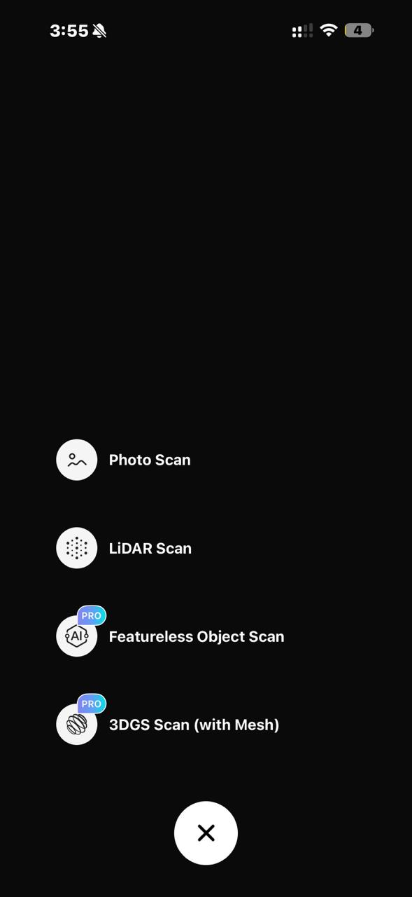 Kiri Engine LiDAR Selection
