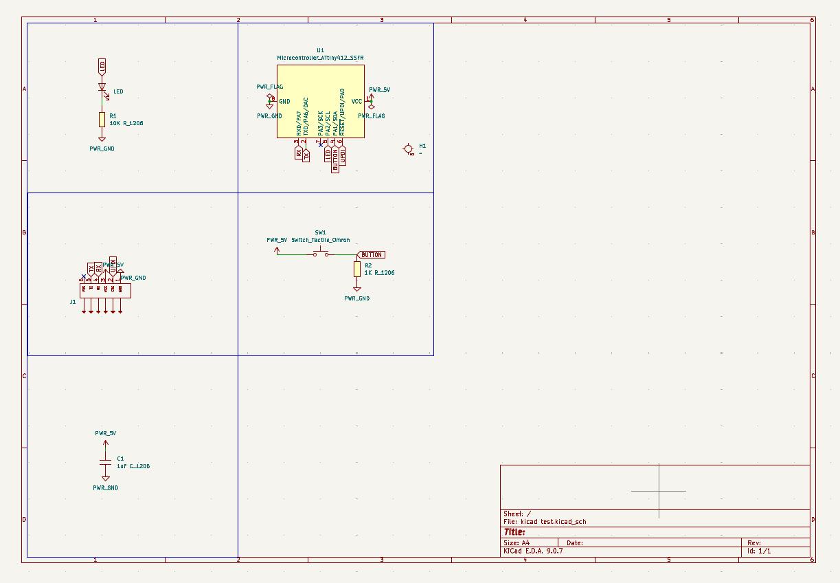 ATtiny412 Schematic