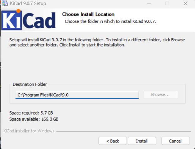 KiCad Install