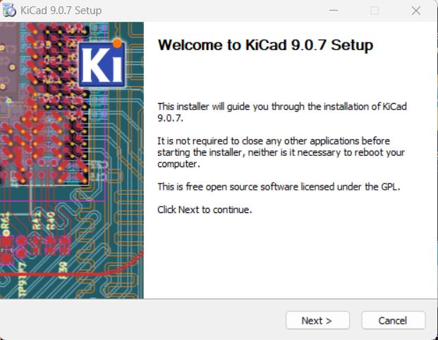 KiCad Install