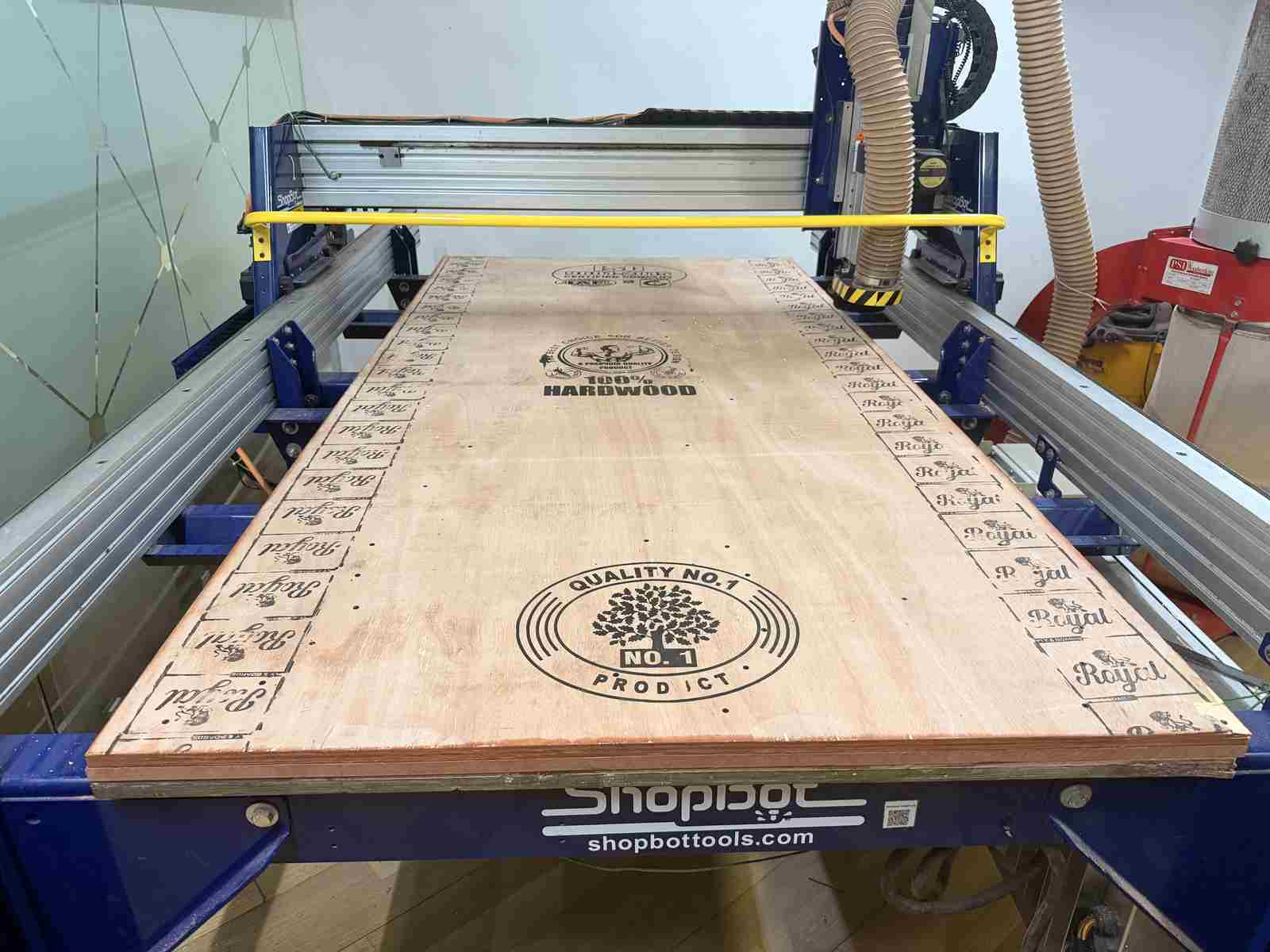 ShopBot CNC router in the lab