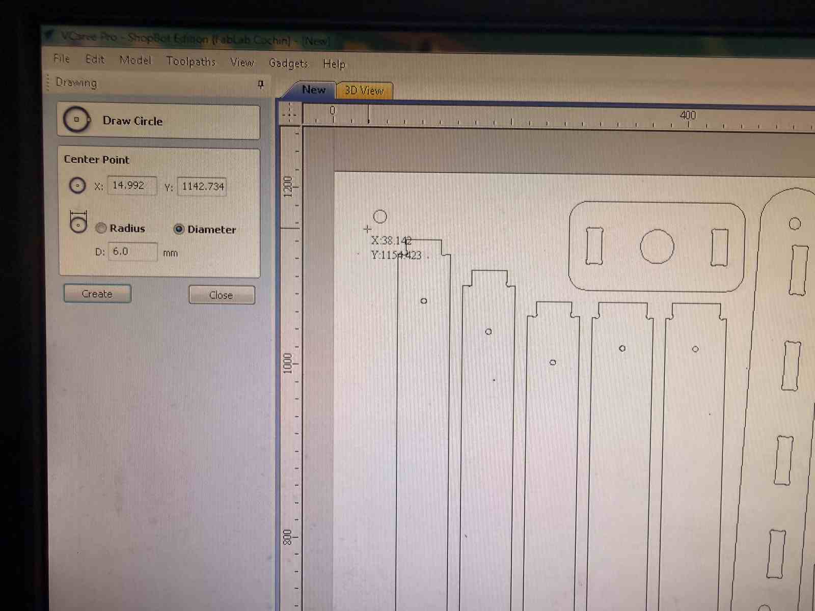VCarve Pro — Selecting the drill bit