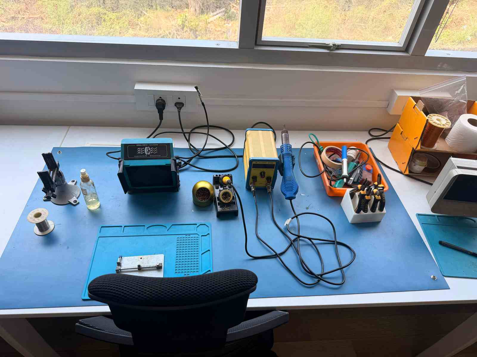 Soldering Station Setup
