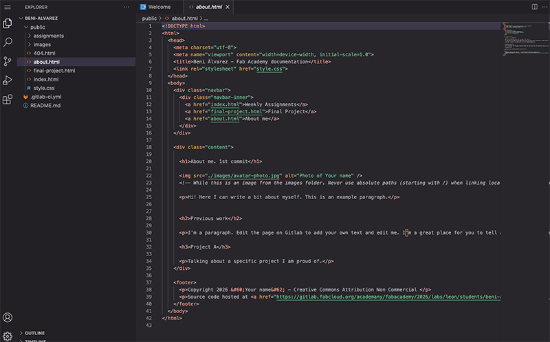 GitLab Web IDE editor