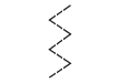 Three-step zigzag stitch